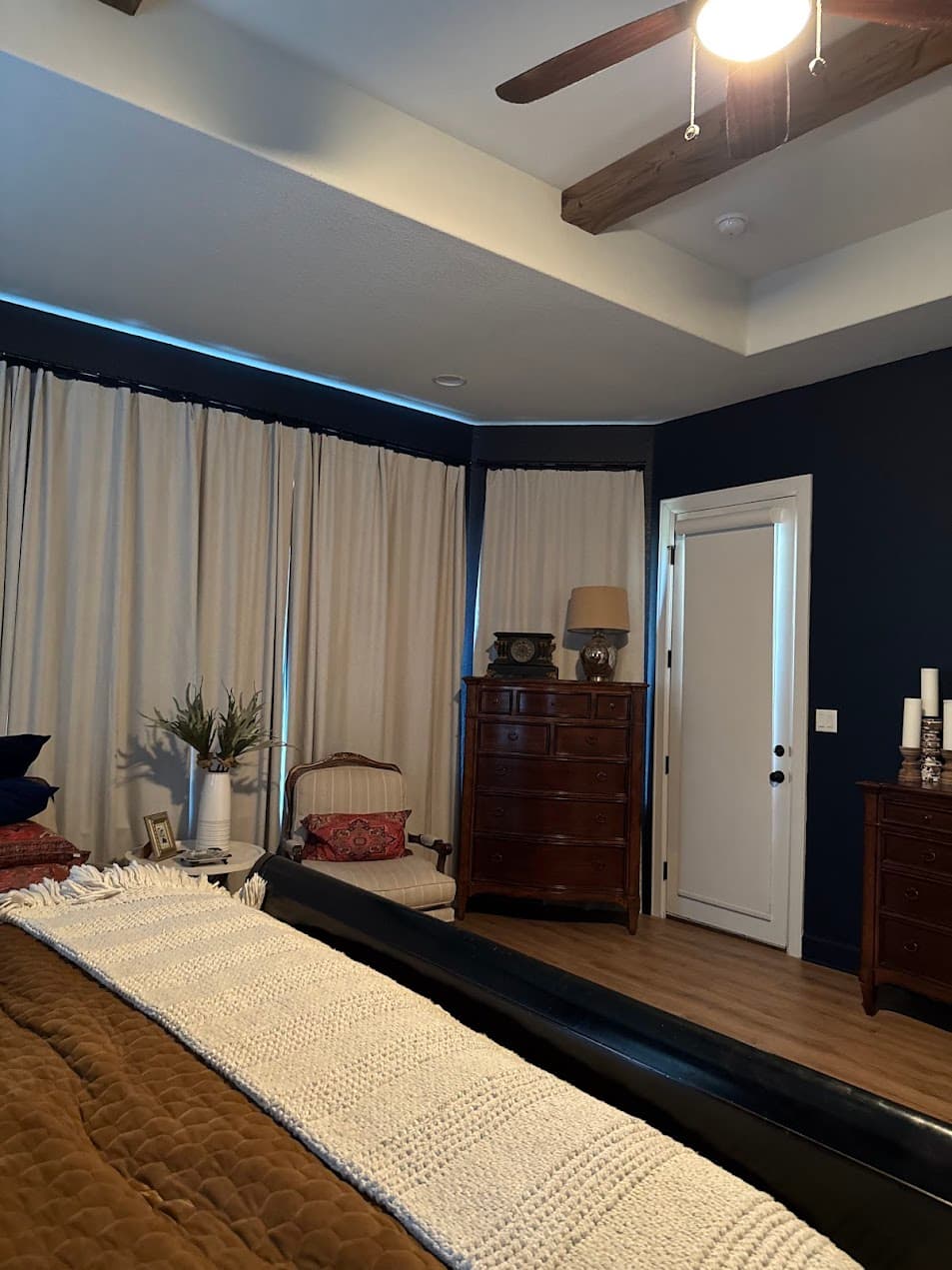 Blue interior painting Georgetown TX