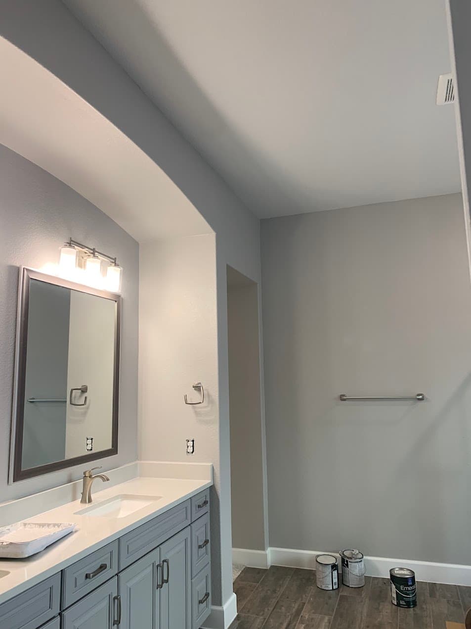 Grey interior painting Georgetown TX